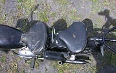 Motocykl ČZ 150 c (lidová verze) - nálezový stav