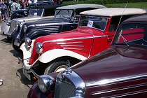 Výstava veteránů v Holešově