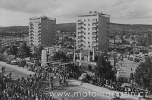 Fotografie staru a depa z roku 1955