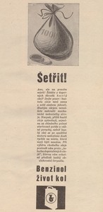 Svět motorů 1952 - reklama