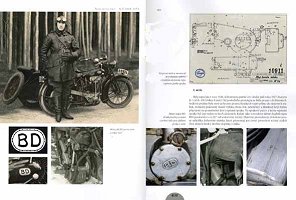 Libor Mačík, Naše motocykly III. díl / Období let 1918 - 1953 / A-F
