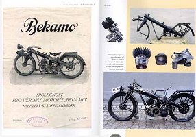 Libor Mačík, Naše motocykly III. díl / Období let 1918 - 1953 / A-F