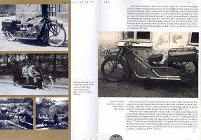 Libor Mačík, Naše motocykly III. díl / Období let 1918 - 1953 / A-F
