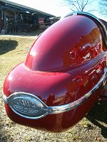 Renovace sidecaru Velorex typ 560